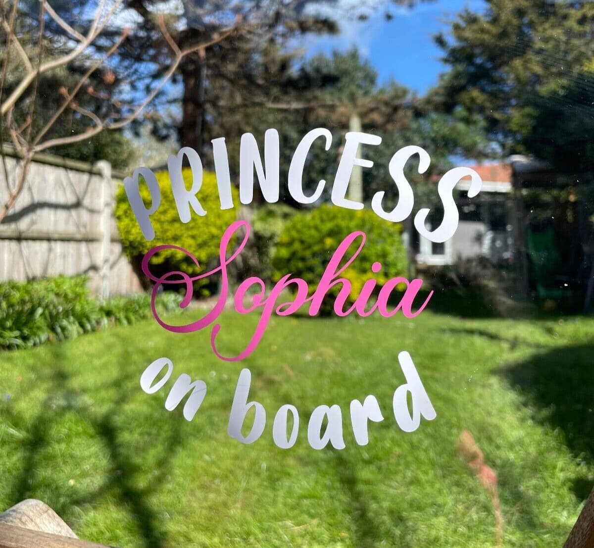 Princess on Board ~ Prince on Board car Decal, photo 6