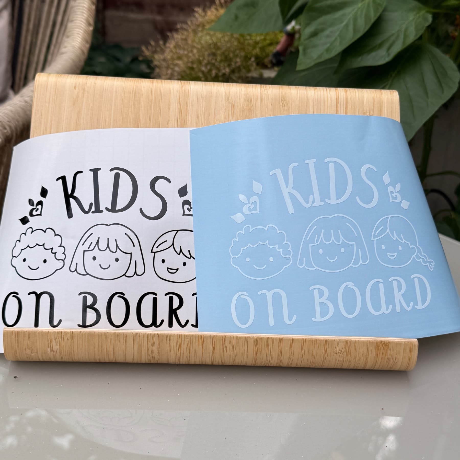 Kids on Board car decal for Families, photo 5